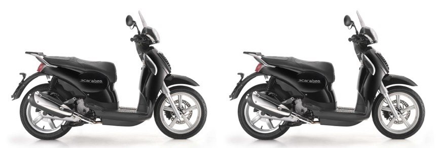 Aprilia Scarabeo 125 ie. 2011 vs Aprilia Scarabeo 125 ie. 2013