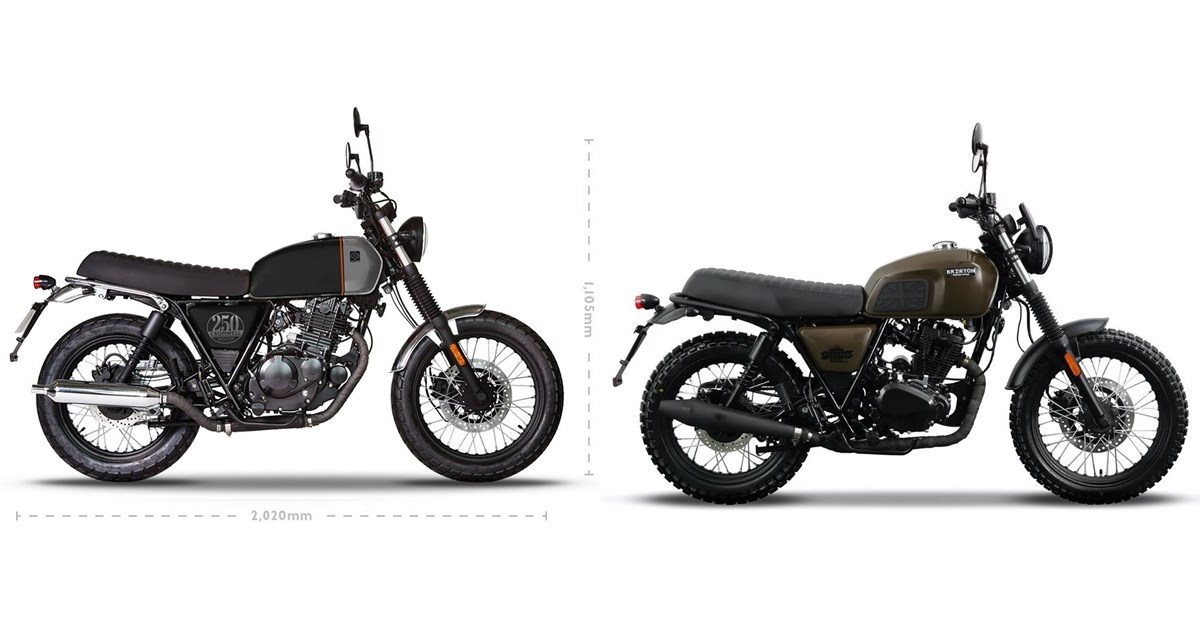 Motorrad Vergleich Brixton Cromwell 250 2021 vs. Brixton Motorrad Vergleich Brixton Cromwell 250 2021 vs. Brixton