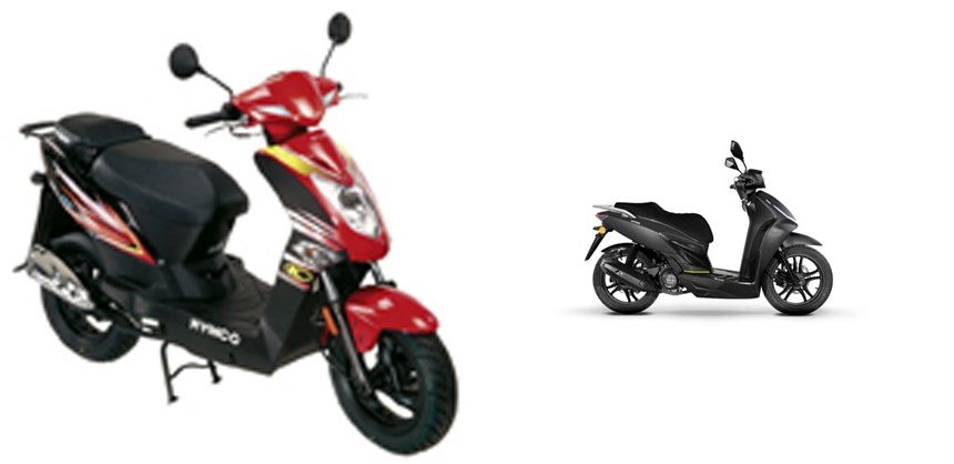 Motorrad Vergleich Kymco Agility 125 S 2008 Vs Motron Ventura 125 2023