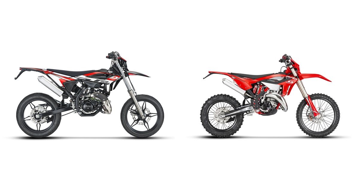 Motorrad Vergleich Sherco 125cc 4T 2009 vs. Beta RR 125 2T 2023