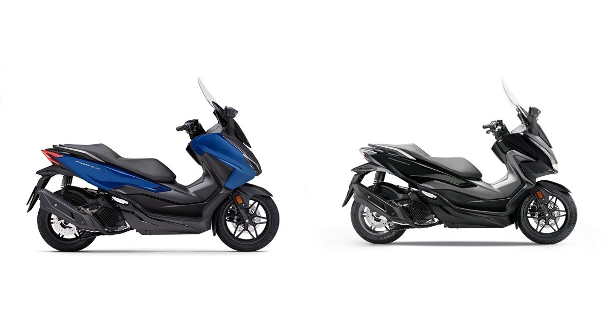 Honda Forza 125 2024 vs Honda Forza 125 2021