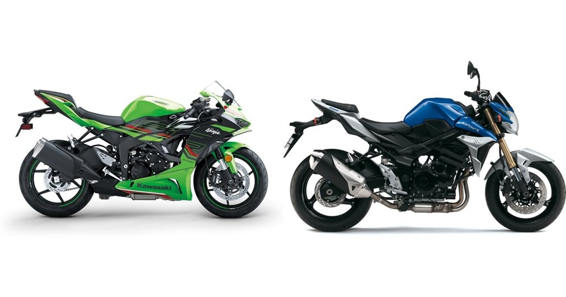 Kawasaki Ninja ZX-6R 2024 vs Suzuki GSR 750 2014