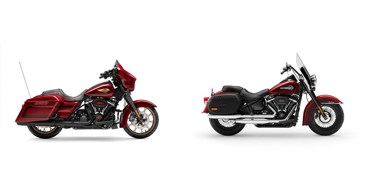 guts Motorrad Vergleich Harley-Davidson Touring Street Glide