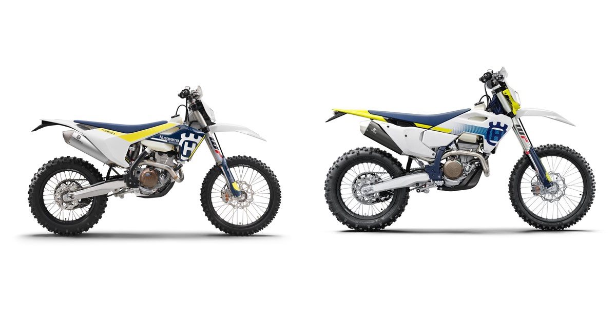 Leve Freno E Frizione Accossato Per Husqvarna FE 350 (2017-2018) - Coppia Nera In Alluminio CNC