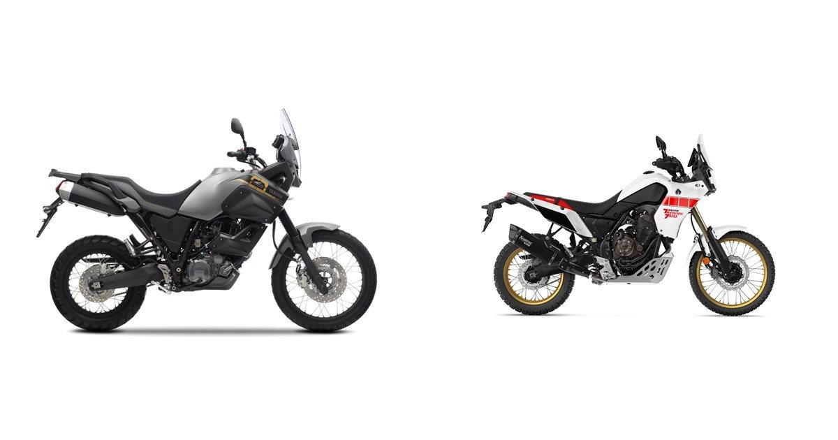 Motorrad Vergleich Yamaha XT660Z Tenere 2014 vs. Yamaha Tenere 700 ...