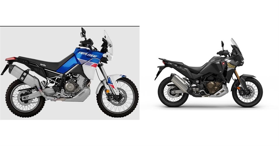 Aprilia Tuareg 660 2023 vs Honda CRF1100L Africa Twin Aprilia Tuareg 660 2023 vs Honda CRF1100L Africa Twin
