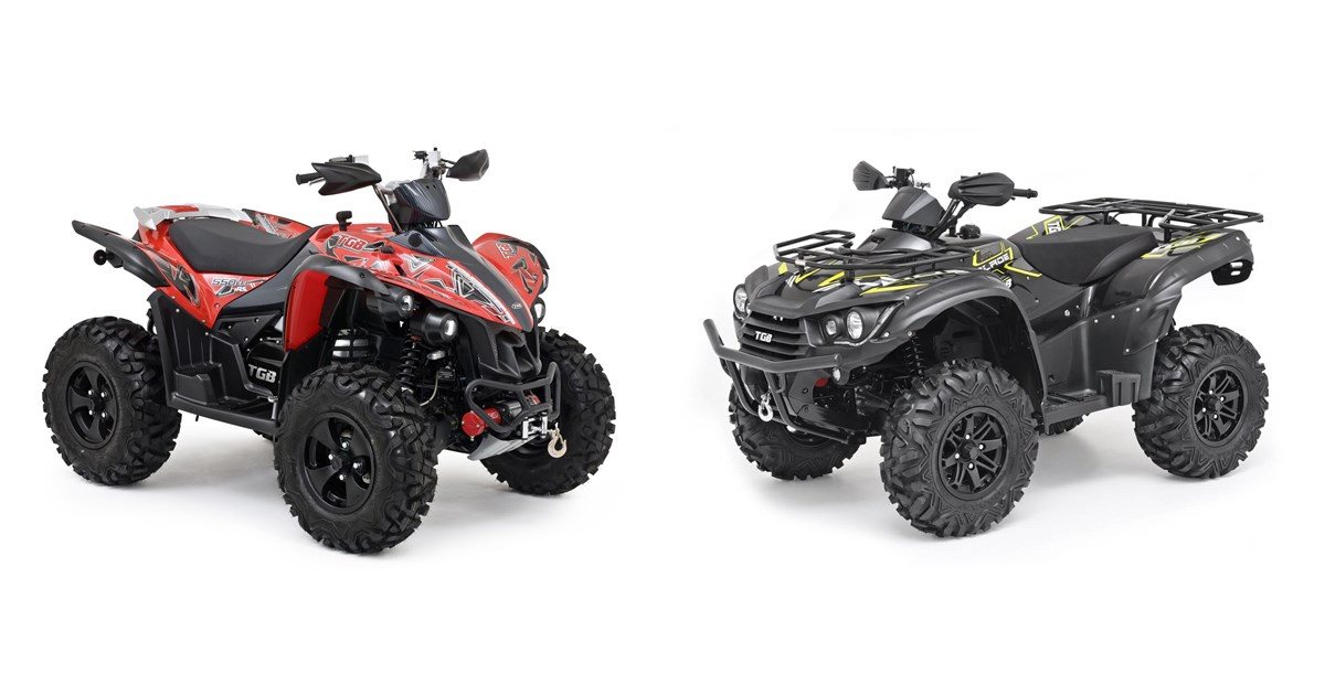 Target 550 Motorrad Vergleich TGB Target 550 4x4 IRS 2017 vs. TGB Blade 550 LOF 2021