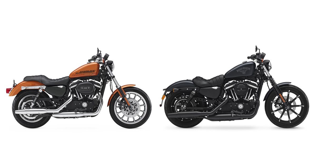 Harley Sportster R Motorrad Vergleich Harley-Davidson Sportster XL 883 R Roadster 2015 vs ...
