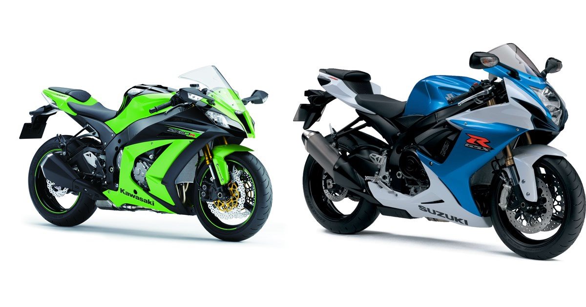 どっちが強い⁉️ Kawasaki Ninja ZX-10R 2013 vs Suzuki GSX-R 750 2013