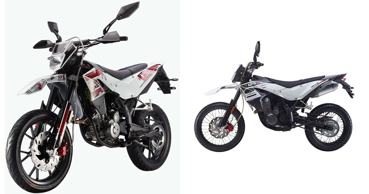 Tr125 Motorrad Vergleich KSR Moto TR 125 SM 2013 vs. KSR Moto TR 125 X 2019