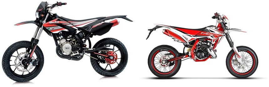 Beta RR 50 Motard Track 2011 vs Beta RR 50 Motard Track 2020