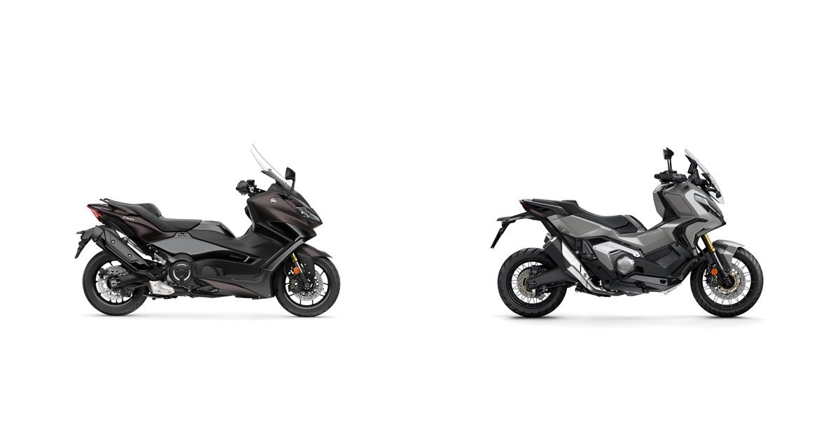 Motorrad Vergleich Yamaha TMAX Tech MAX 2024 Vs Honda X ADV 2024   Mv Mv W282667 Yamaha Tmax Tech Max 2024 Vs Honda X Adv 2024 638373982964660245 