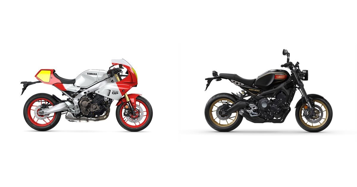 Motorrad Vergleich Yamaha Xsr Gp Vs Yamaha Xsr