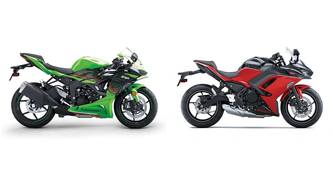 Kawasaki Ninja ZX-4R 2024 vs Kawasaki Ninja 650 40th Anniversary 2024
