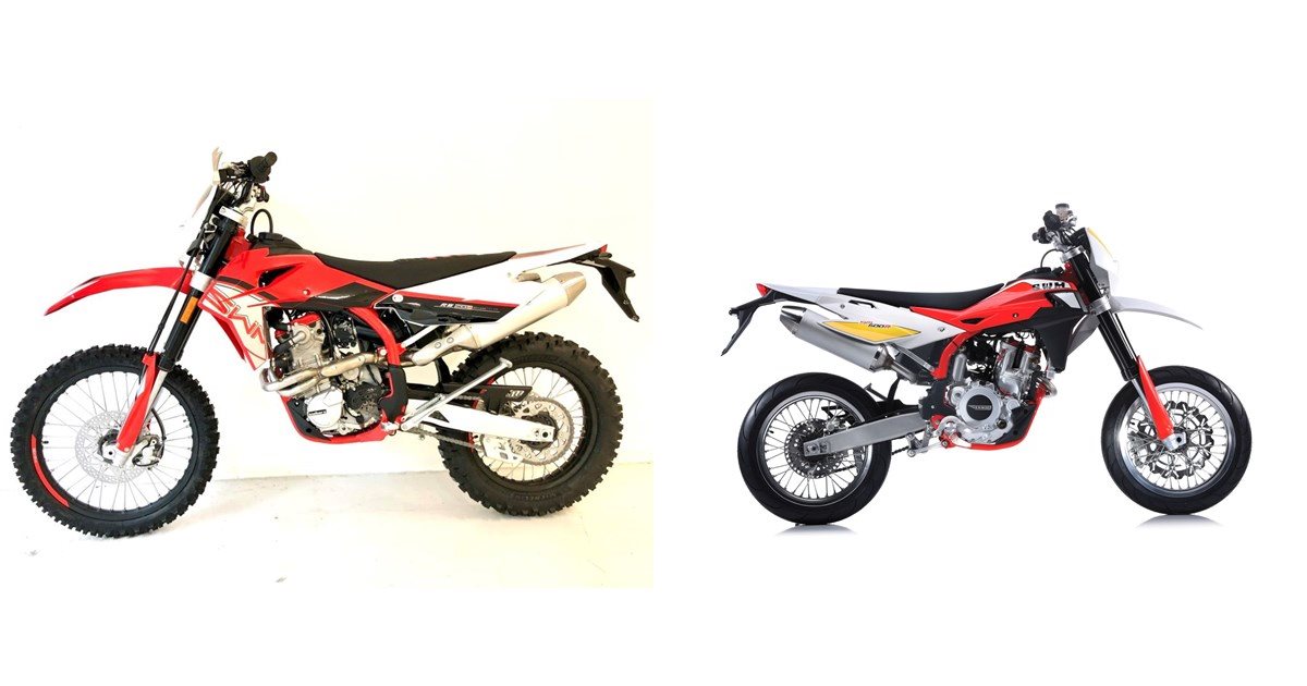 SWM RS 500 R 2022 vs SWM SM 500 R 2016