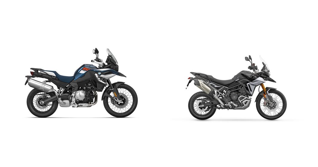 Motorrad Vergleich BMW F 850 GS 2023 Vs. Triumph Tiger 900 Rally Pro 2024