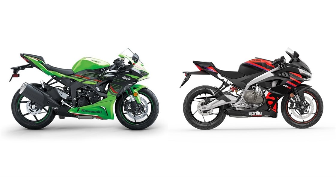 Kawasaki Ninja ZX-6R 2024 vs Aprilia RS 457 2024