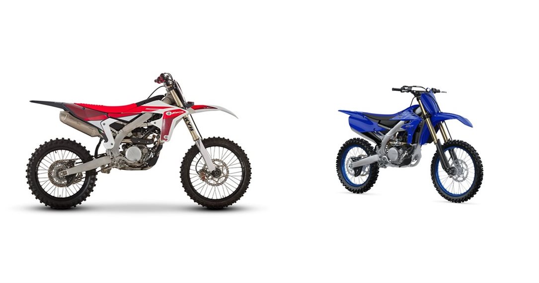 Motorrad Vergleich Fantic XXF 250 2023 vs. Yamaha YZ250F 2022
