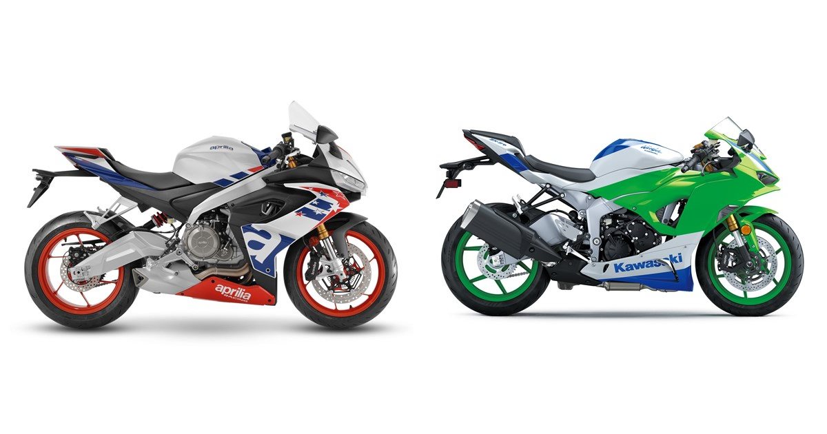 Aprilia RS 660 Limited Edition 2023 vs Kawasaki Ninja ZX-6R 40th ...