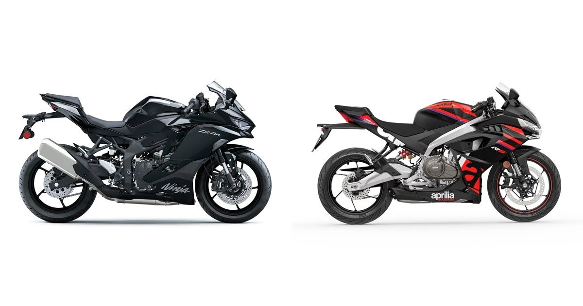 Kawasaki Ninja ZX-4R 2024 vs Aprilia RS 457 2024