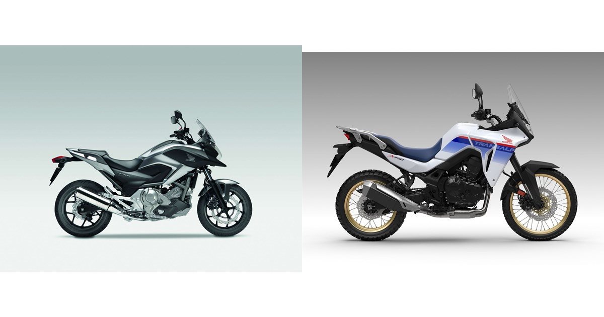 新春初売り 2013 NC700X Honda vs 2023 Transalp XL750 Honda バイク工具・メンテナンス