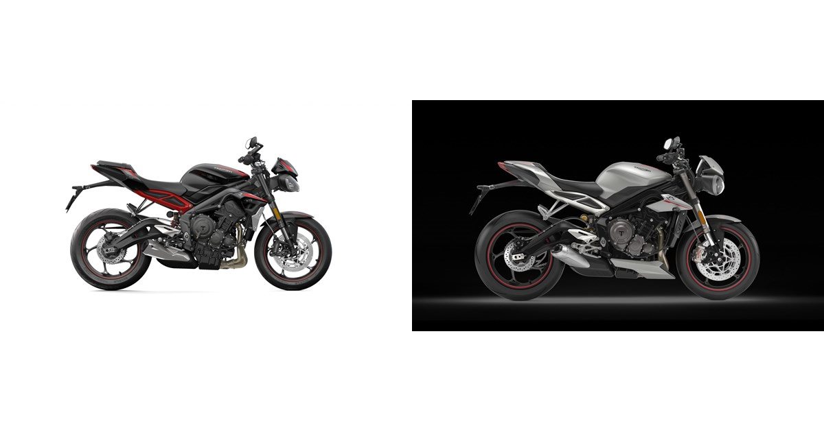 Motorrad Vergleich Triumph Street Triple R Low 2021 vs. Triumph Street ...
