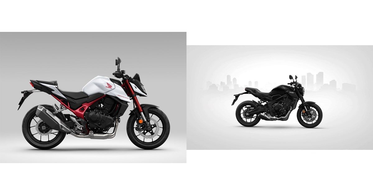 2023 Honda CB650R (New Colours) vs Hornet 750 - YouTube
