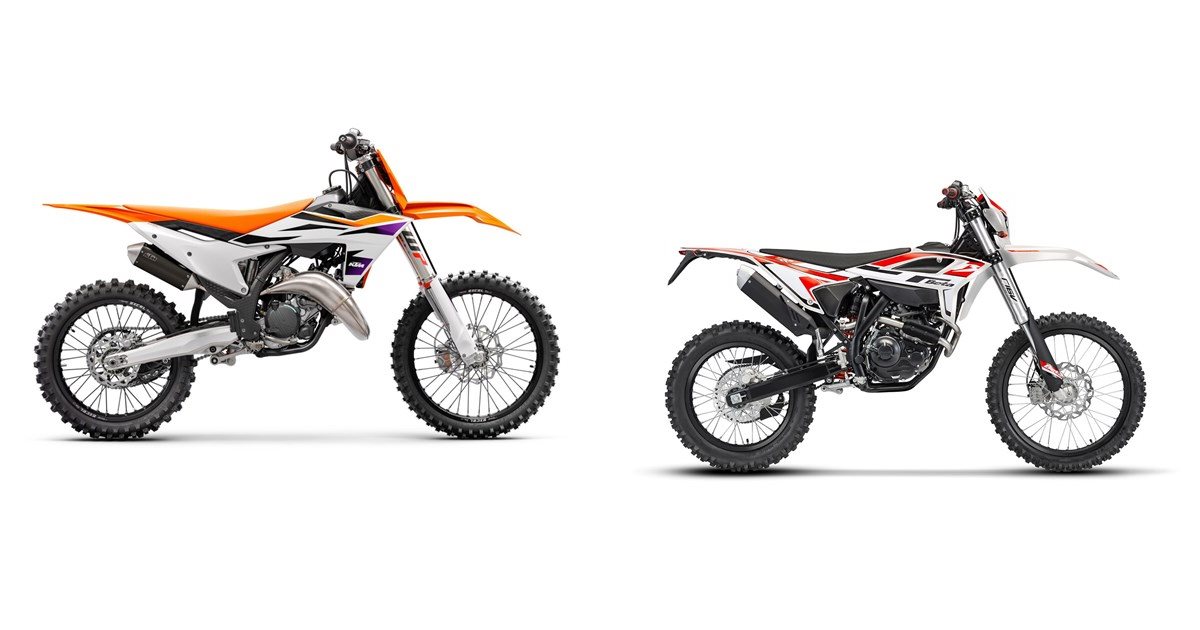 Motorrad Vergleich KTM 125 SX 2024 vs. Beta RR 125 4T 2024