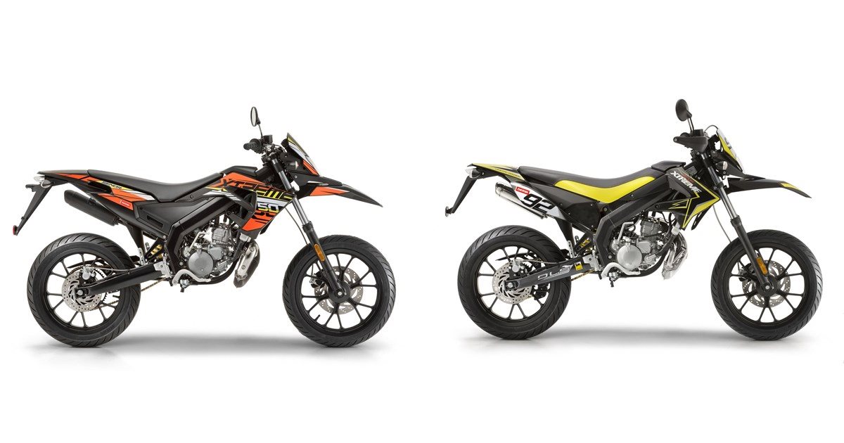 Motorrad Vergleich Derbi Senda Drd X Treme 50 Sm 2019 Vs Derbi Senda