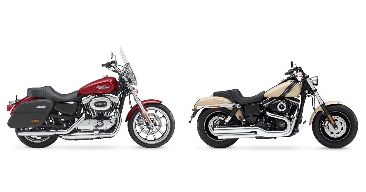 Motorrad Vergleich Harley-Davidson Sportster XL 1200T
