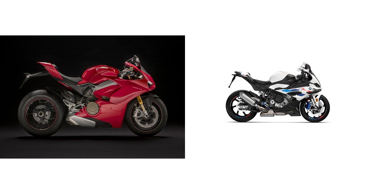 Motorrad Vergleich Ducati Panigale V4 S 2019 Vs. BMW S 1000 RR 2024