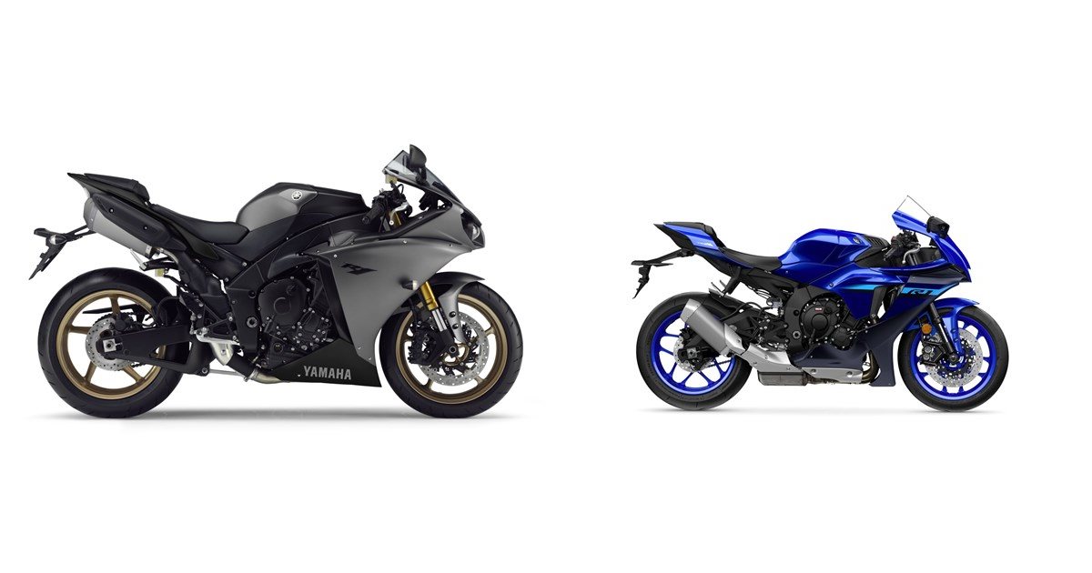 450 Rse Vs R1 Motorrad Vergleich Yamaha R1 2014 vs. Yamaha R1 2024