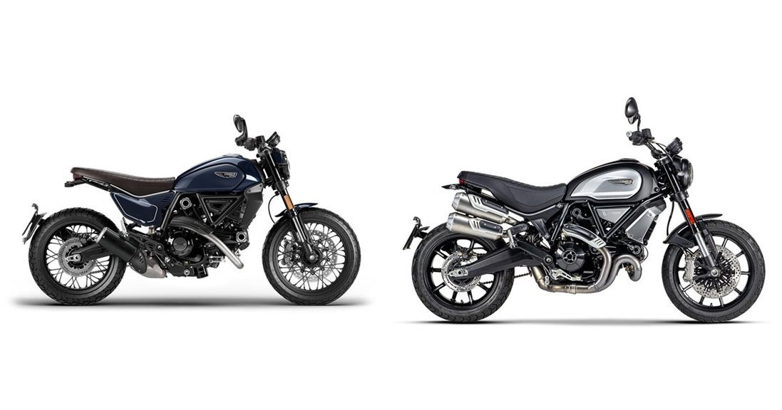 Motorrad Vergleich Ducati Scrambler Nightshift 2024 vs. Ducati