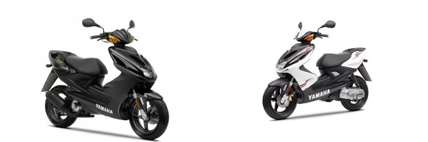 Motorrad Vergleich Yamaha Aerox R 2010 vs. Yamaha Aerox R 2011