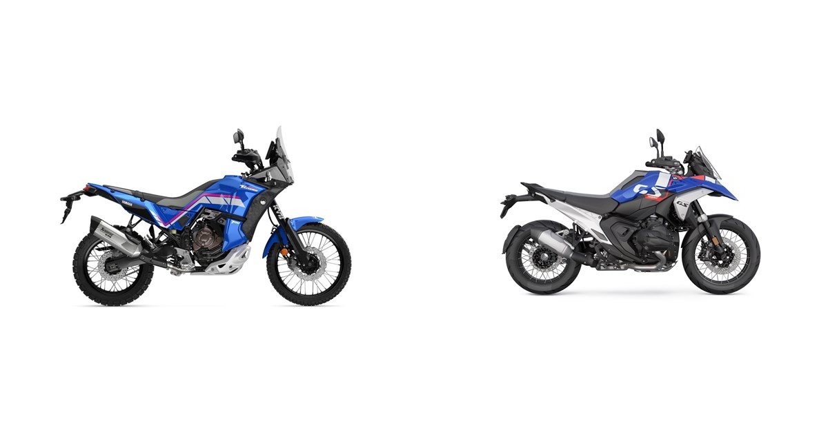 Motorrad Vergleich Yamaha Tenere 700 World Rally 2024 vs. BMW R 1300 GS