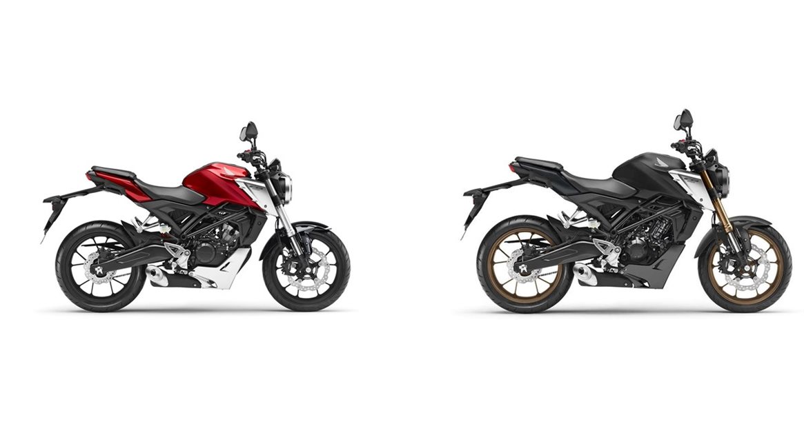 Motorrad Vergleich Honda Cb125r 2020 Vs Honda Cb125r 2024