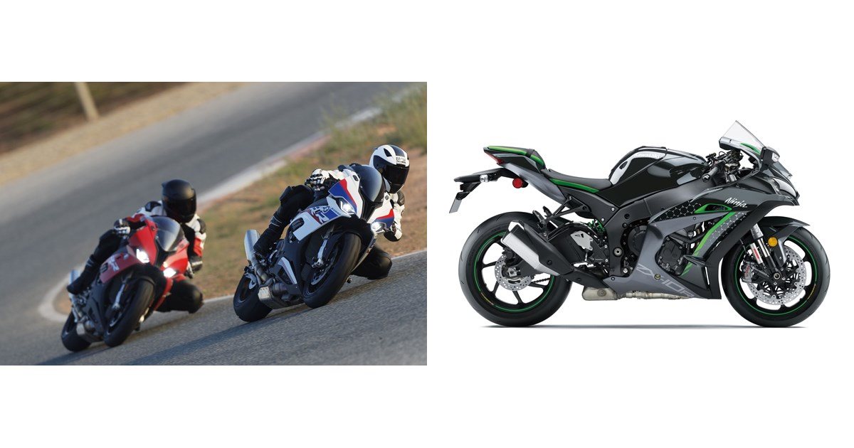 Motorrad Vergleich BMW S 1000 RR 2019 vs. Kawasaki Ninja ZX-10R SE 2019