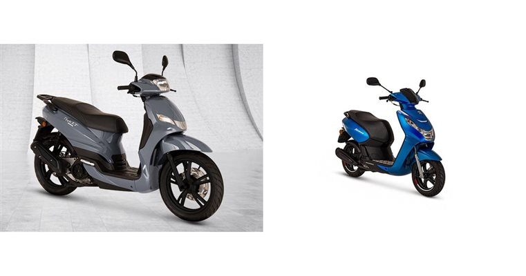 Motorrad Vergleich Peugeot Kisbee 50 RS 4T 2020 vs. Peugeot Kisbee 50 4T  Active 2021