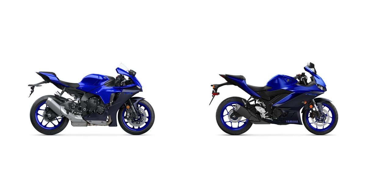 Sparky R1 R2 R3 Yamaha R1 2022 vs Yamaha R3 2023