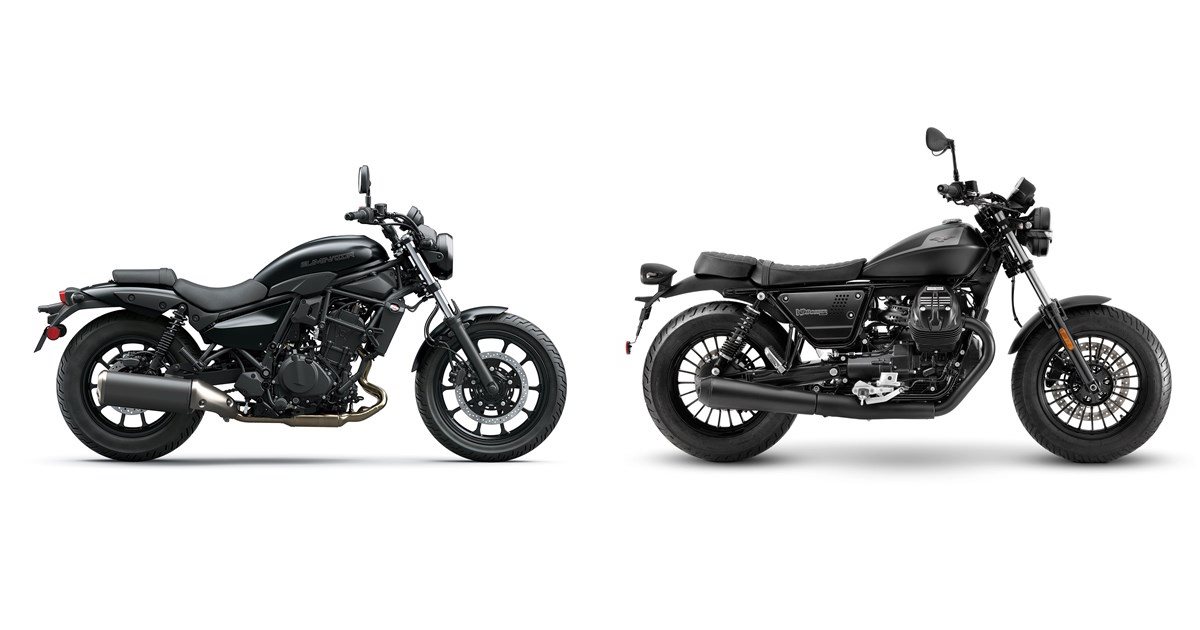 Kawasaki Eliminator 500 2024 vs Moto Guzzi V9 Bobber 2023