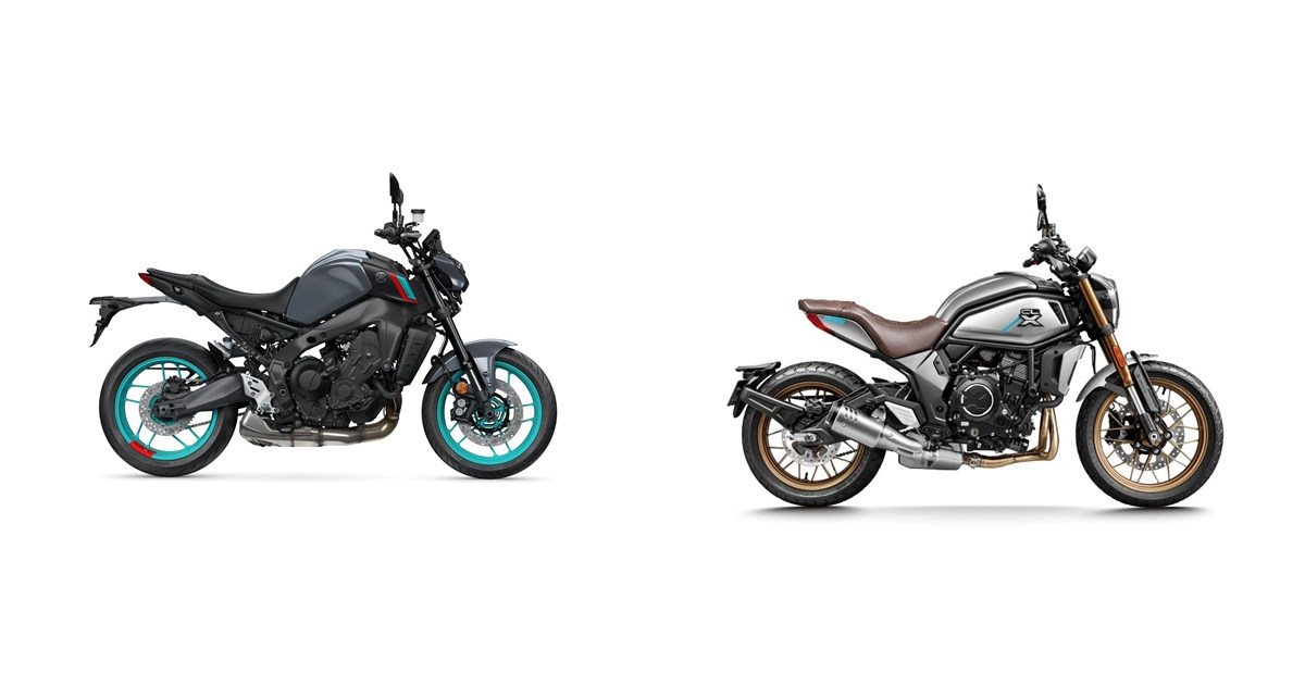 Motorrad Vergleich Yamaha MT09 2023 vs. CFMOTO 700CLX 2022