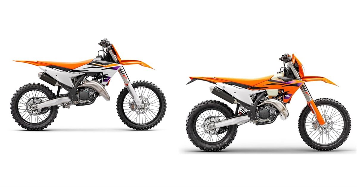 KTM 125 SX 2024 vs KTM 150 EXC TBI 2024