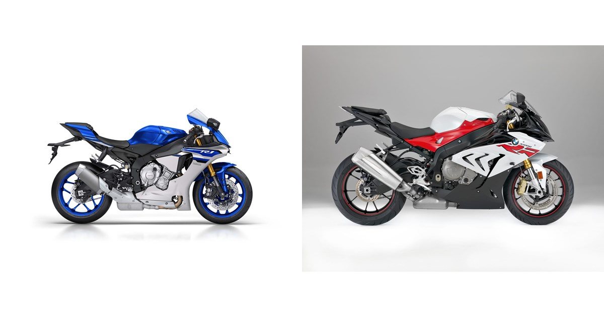 Motorrad Vergleich Yamaha R1 2016 vs. BMW S 1000 RR 2018