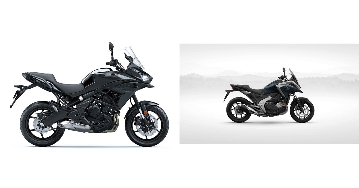 Kawasaki Versys 650 2022 vs Honda NC750X 2023