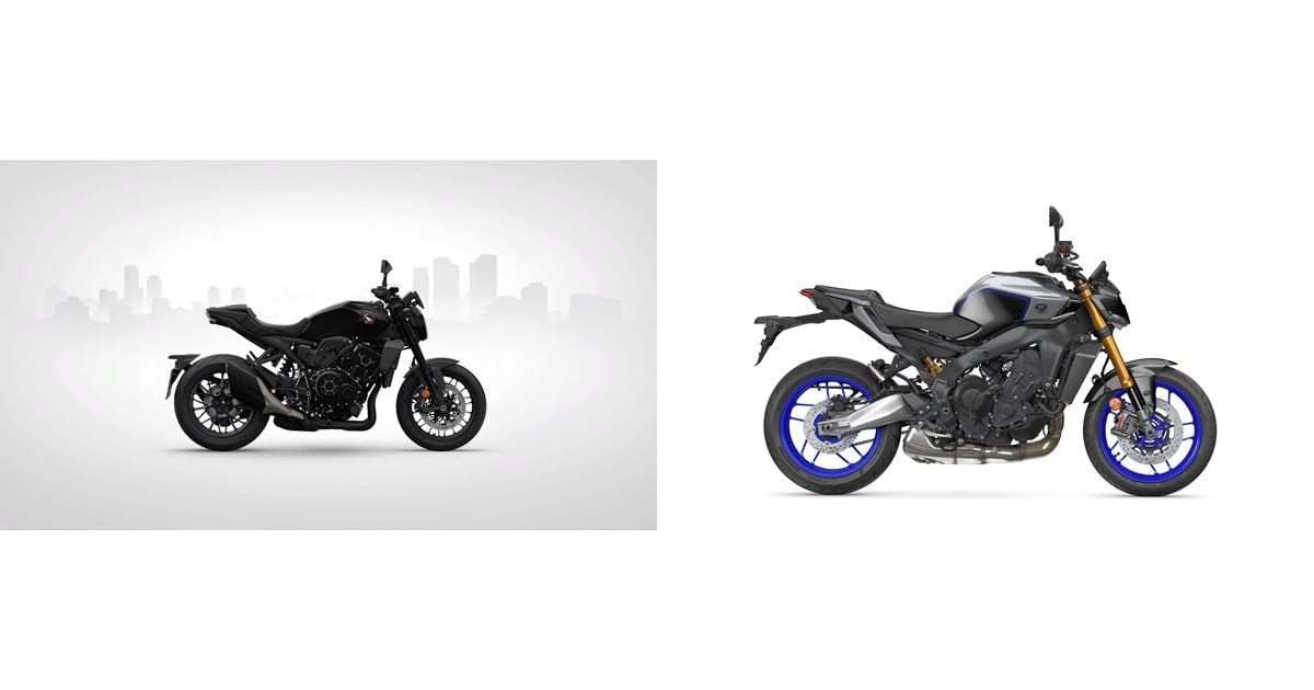 Motorrad Vergleich Honda CB1000R Black Edition 2024 Vs. Yamaha MT-09 SP ...