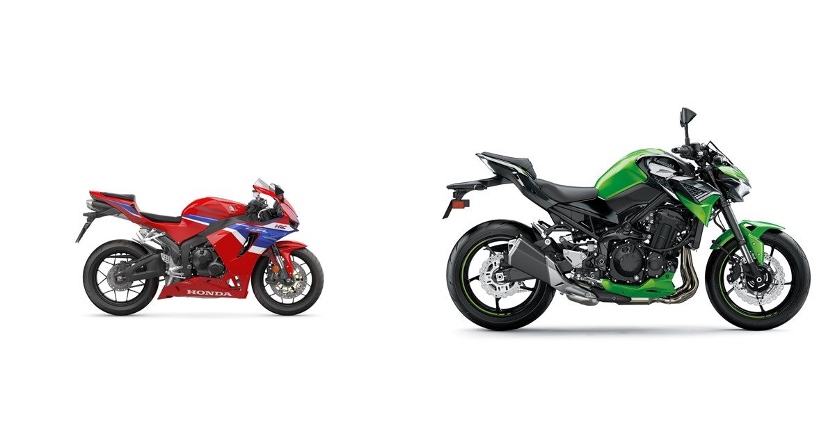 Honda CBR600RR 2024 vs Kawasaki Z900 2020