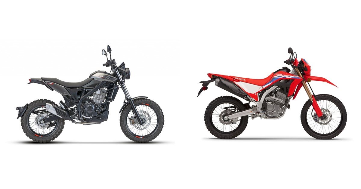 Motorrad Vergleich Beta Alp X 2024 vs. Honda CRF300L 2024