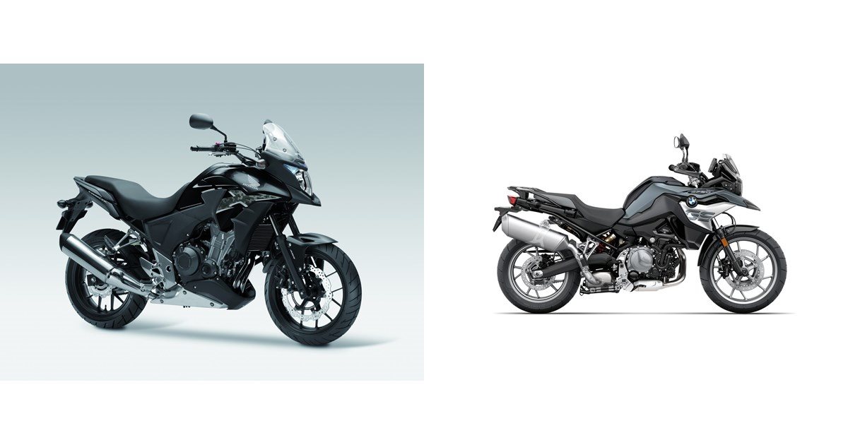 Motorrad Vergleich Honda CB500X 2013 vs. BMW F 750 GS 2020