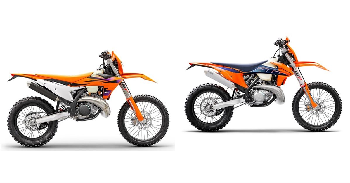 KTM250 EXC 2024年式　TBi KTM 250 EXC TBI 2024 vs KTM 250 EXC TPI 2022