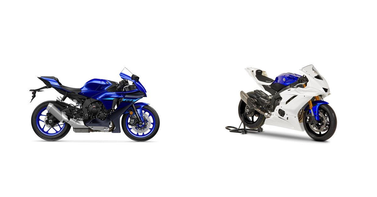 Yamaha R1 2025 vs Yamaha R6 GYTR 2025